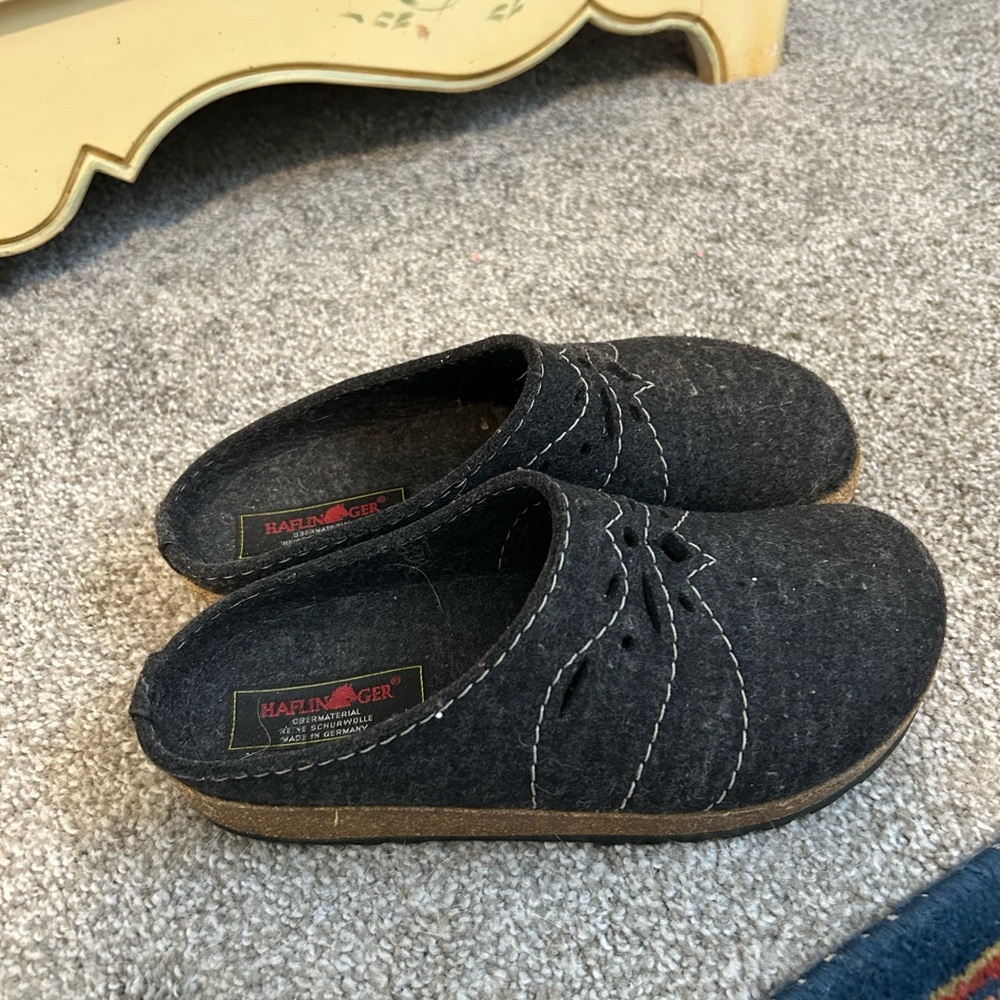 FINAL SALE PRIVE FIRM Haflinger Clogs